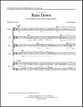 Rain Down SATB choral sheet music cover